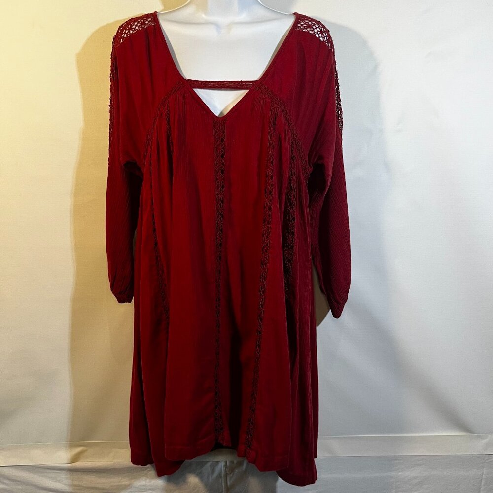 American Eagle Peasant Bohemian Dress. Size Medium